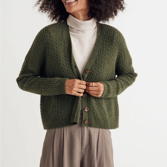 MADEWELL - Mayfair Sweater Cardigan Size Small - Picture 1 of 10